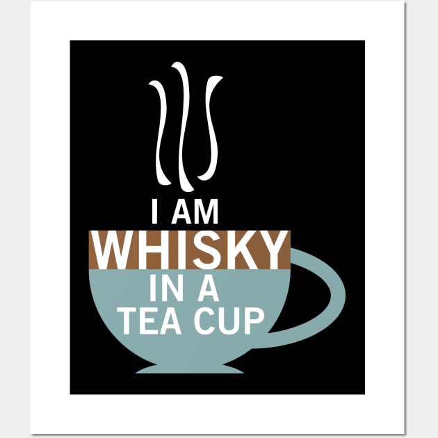 Whisky in a Tea Cup Wall Art by chwbcc